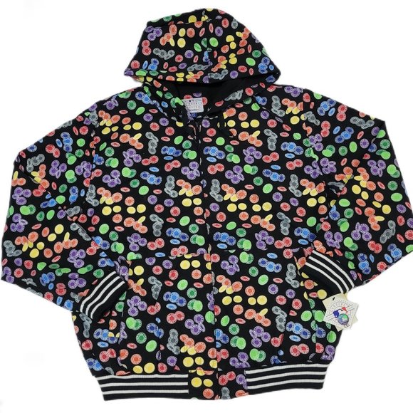 MLB New York Yankees Poker Chips Design Zipper Hoodie - Picture 1 of 6